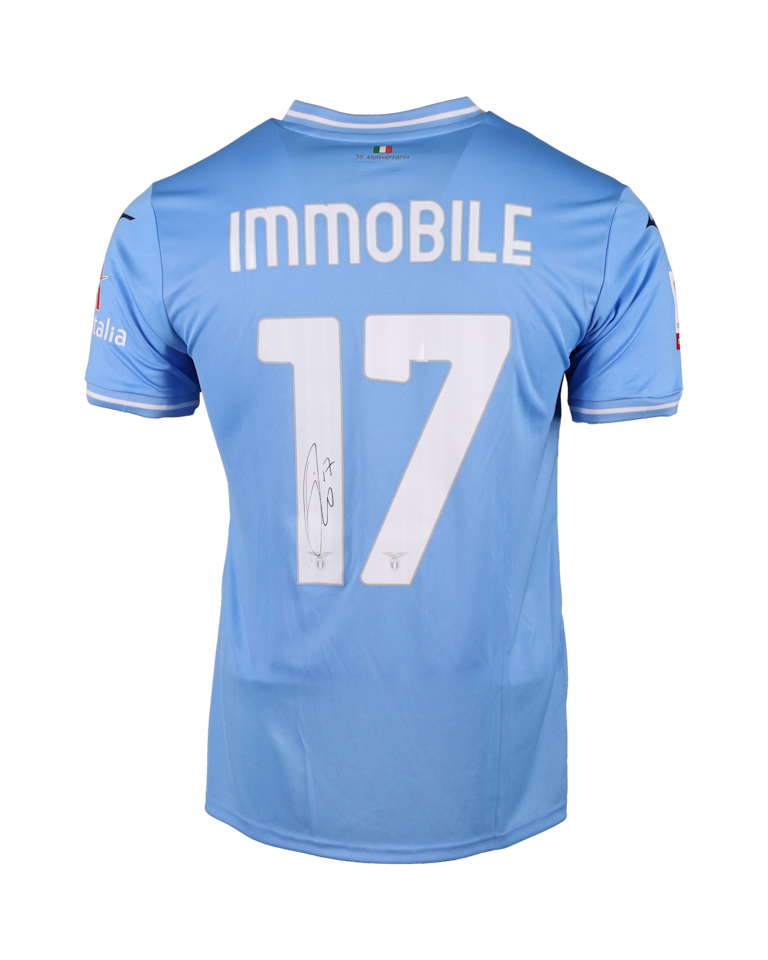 Ciro Immobile Lazio shirt