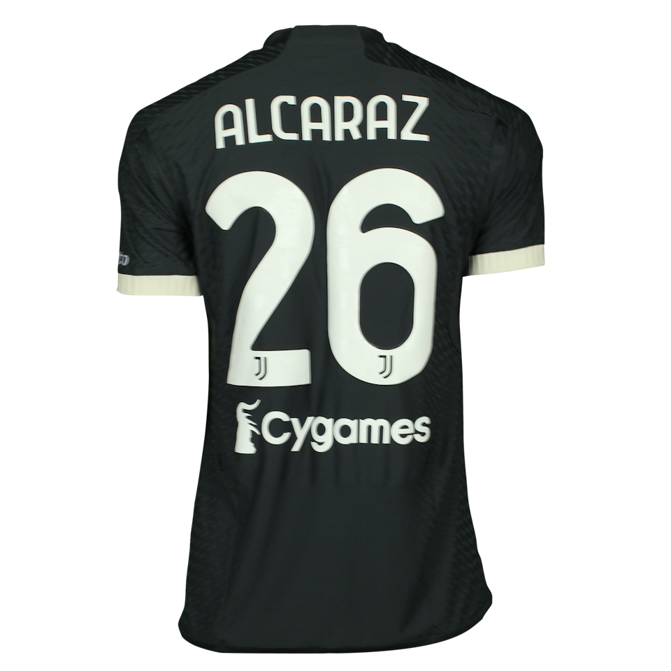 C. Alcaraz Juventus FC jersey