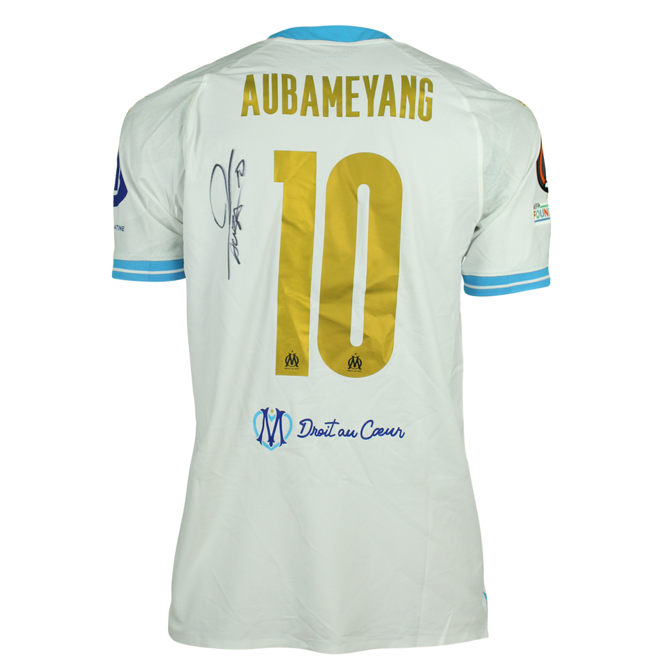 Pierre-Emerick Aubameyang Olympique de Marseille shirt