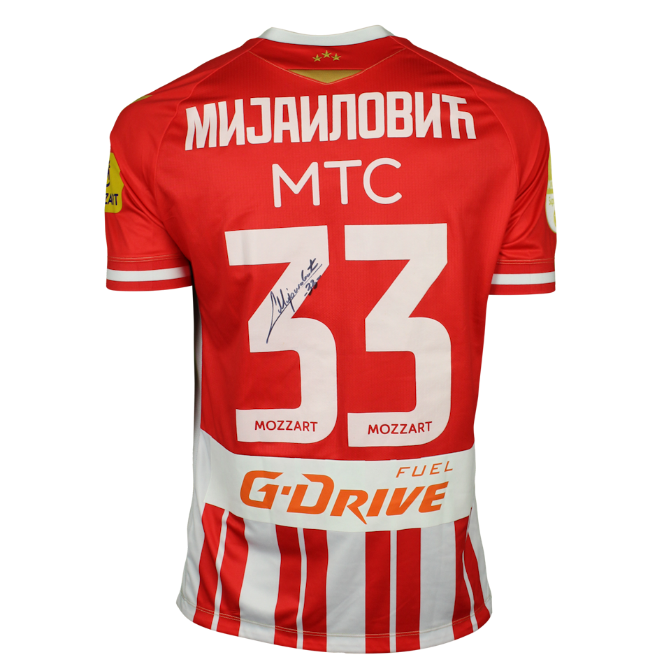Srđan Mijailović FK Crvena zvezda jersey