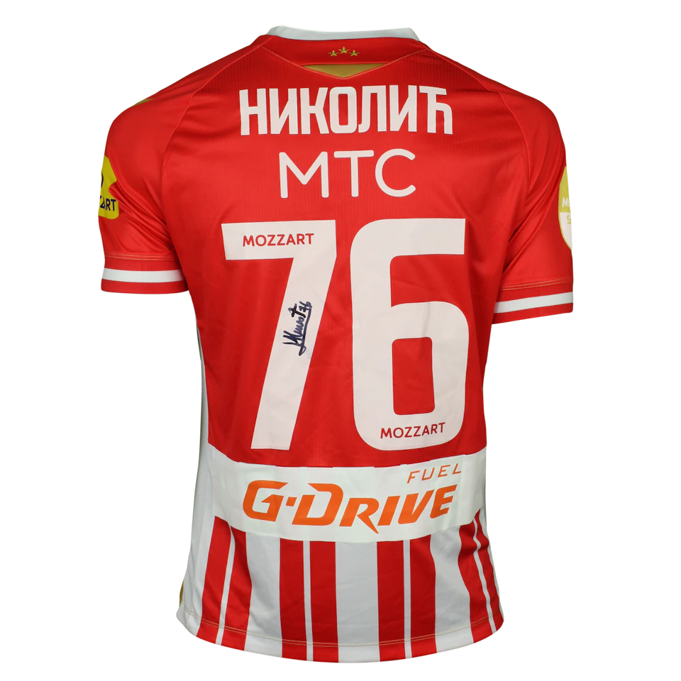 Shirt van Lazar Nikolic FK Crvena zvezda
