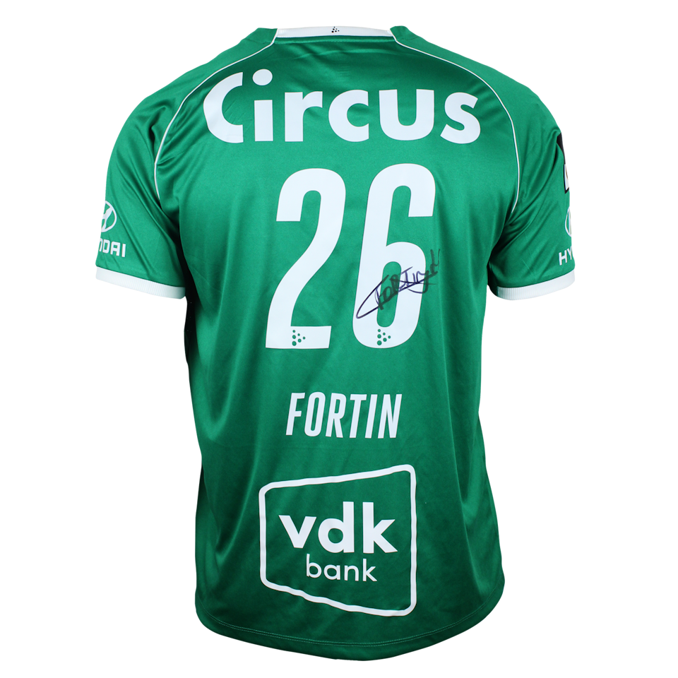 Camisa de Louis Fortin KAA Gent