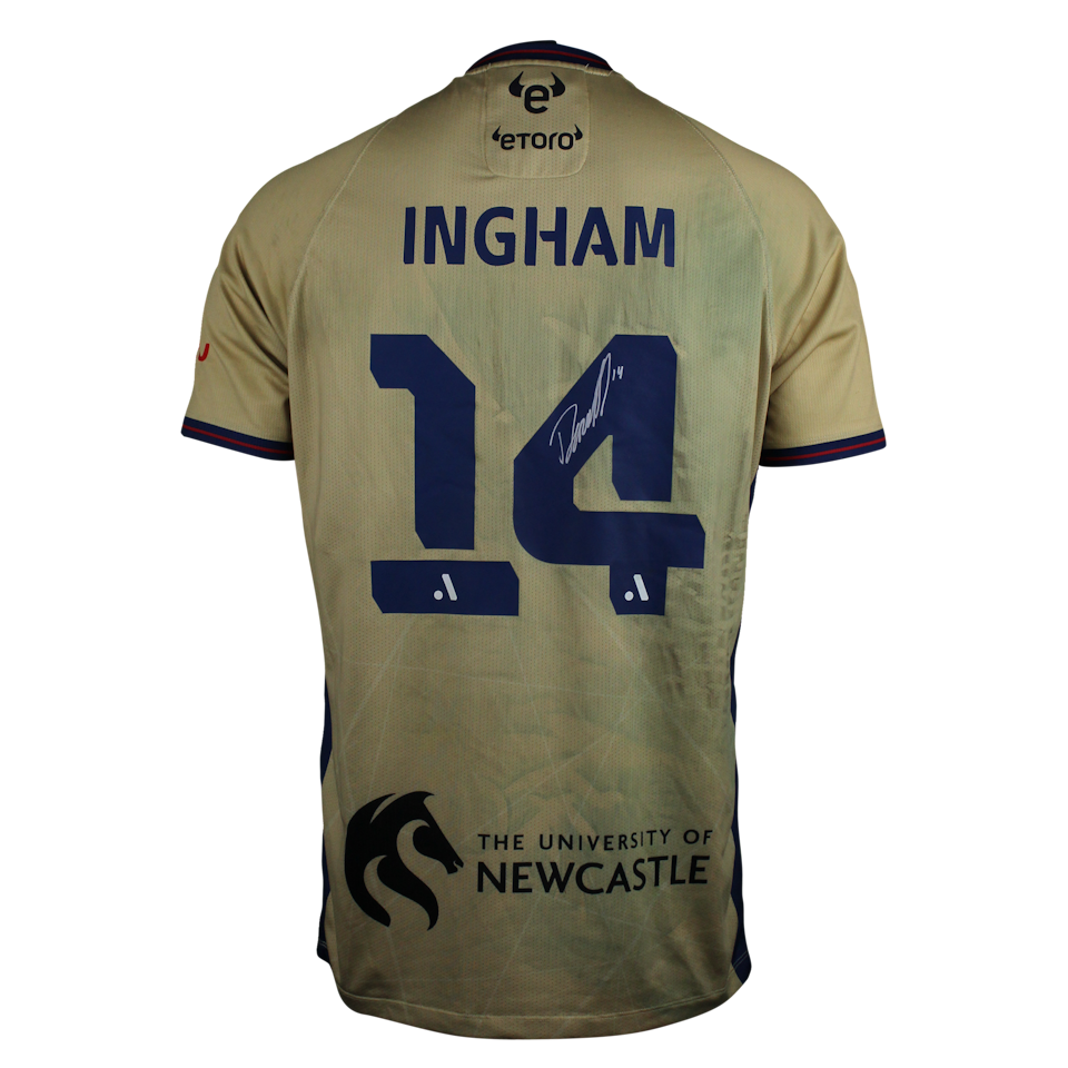 Dane Ingham Newcastle Jets jersey