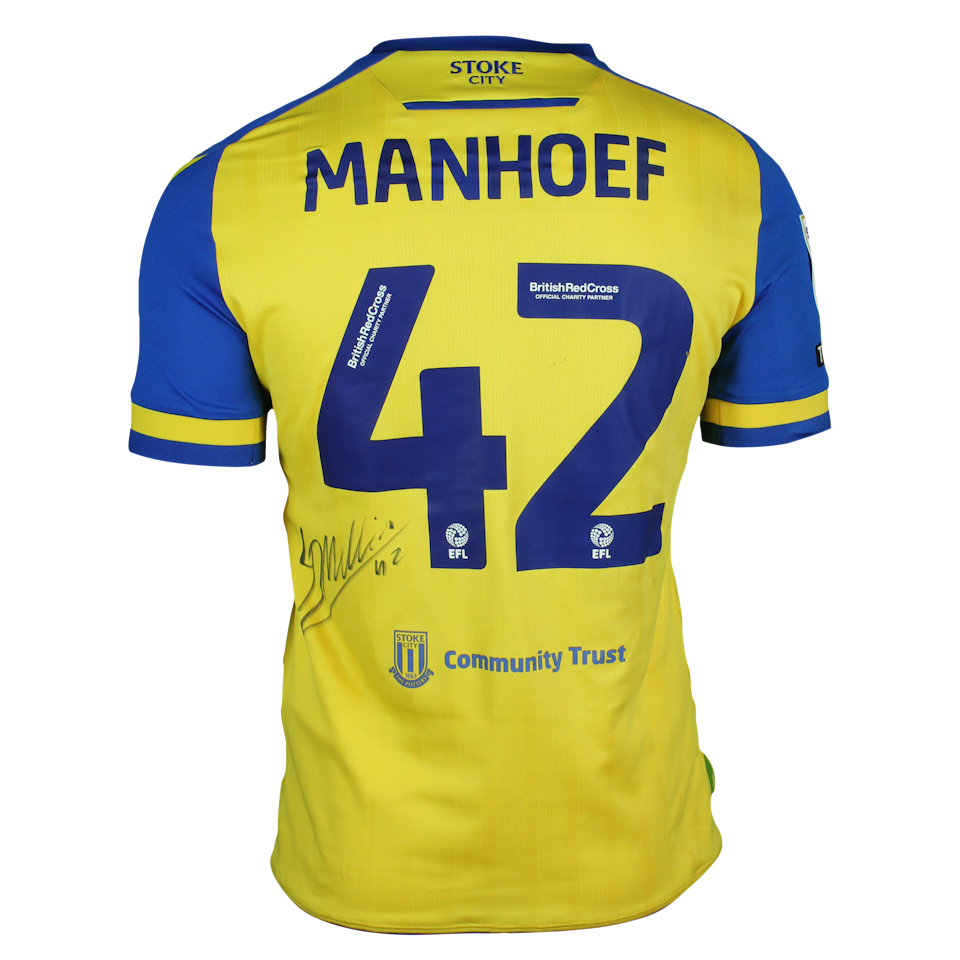 Million Manhoef Stoke City shirt
