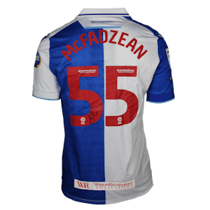 Kyle McFadzean Blackburn Rovers shirt