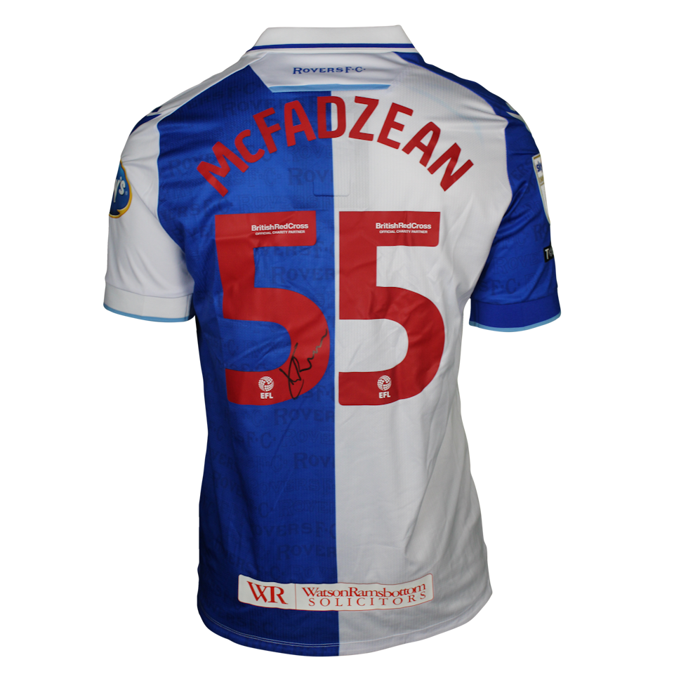 Kyle McFadzean Blackburn Rovers shirt