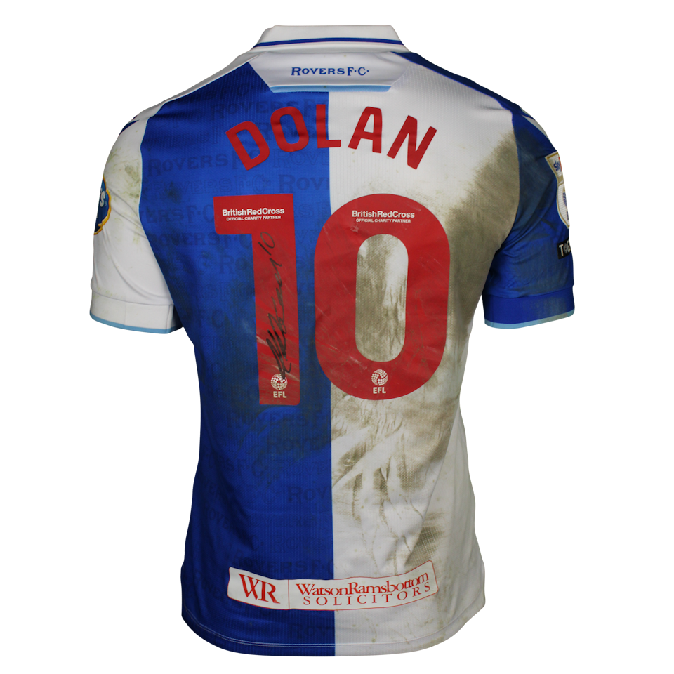 Tyrhys Dolan Blackburn Rovers shirt