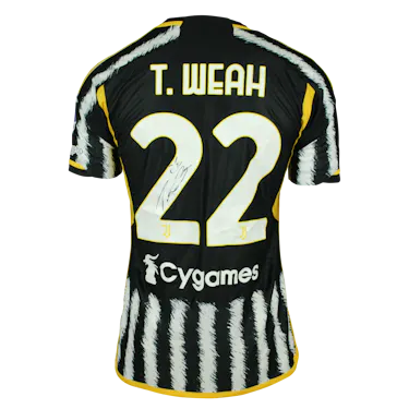 Timothy Weah Juventus FC shirt