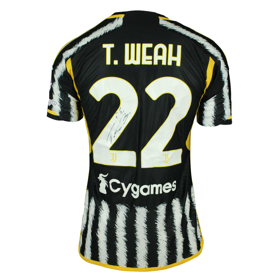 Timothy Weah Juventus FC jersey