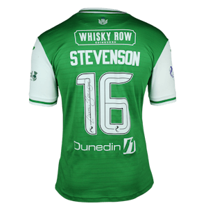 Lewis Stevenson Hibernian jersey