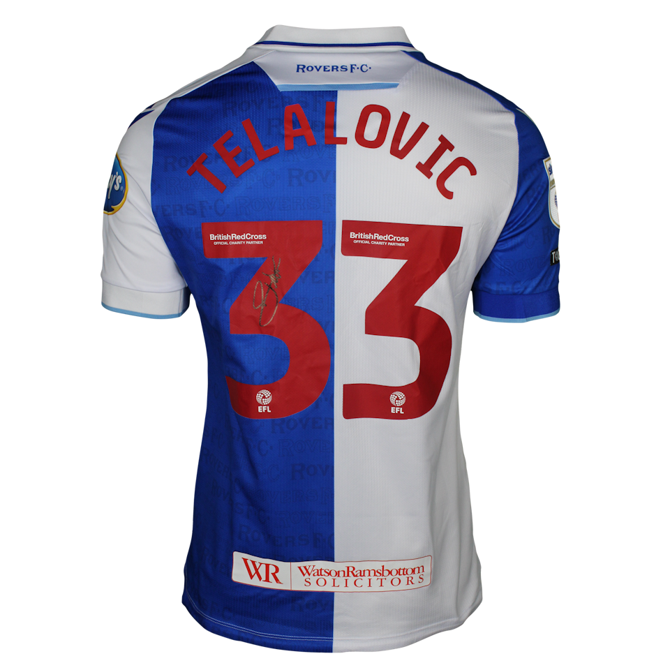 Semir Telalovic Blackburn Rovers shirt