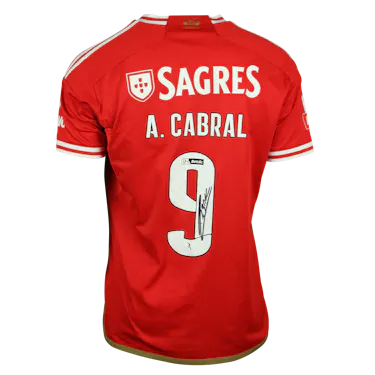 来自SL Benfica的Arthur Mendonça Cabral球衣