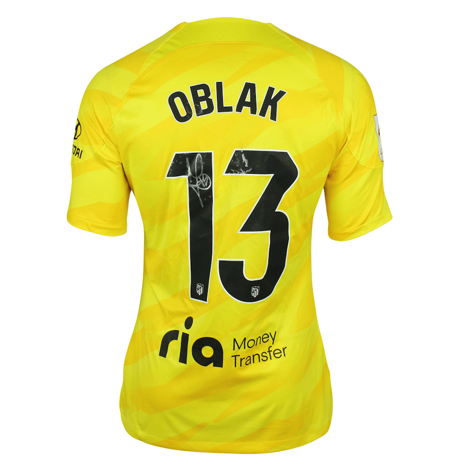 Jan Oblak MatchWornShirt
