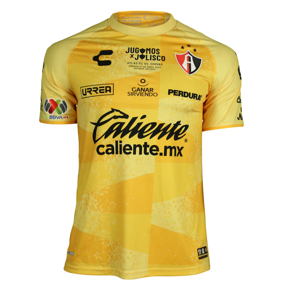来自Atlas FC的Camilo Andrés Vargas Gil球衣
