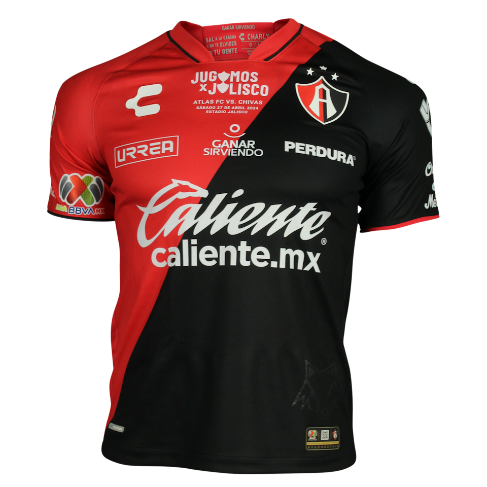 Hugo Martín Nervo Atlas FC shirt