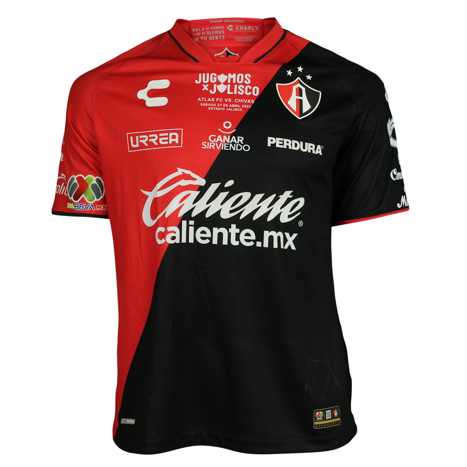 Carlos Robles Atlas FC shirt
