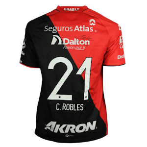 Carlos Robles Atlas FC shirt