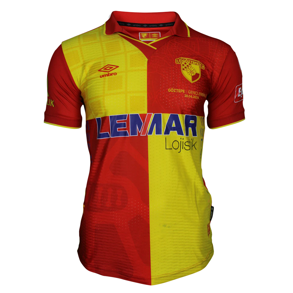 来自Göztepe的Celil Yüksel球衣