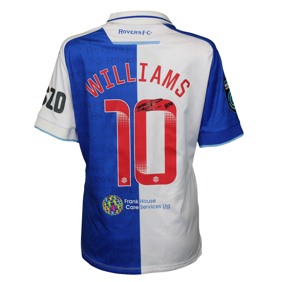 Chloe Williams Blackburn Rovers W jersey