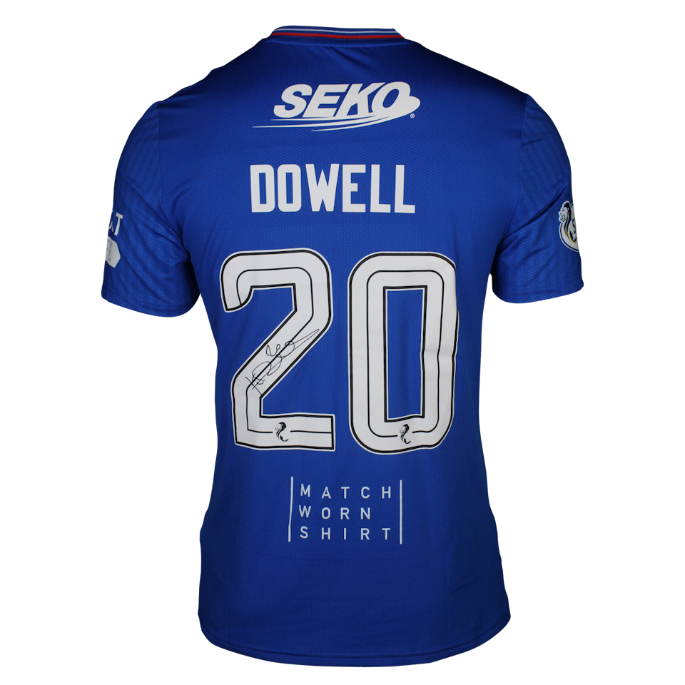 Kieran Dowell Rangers shirt