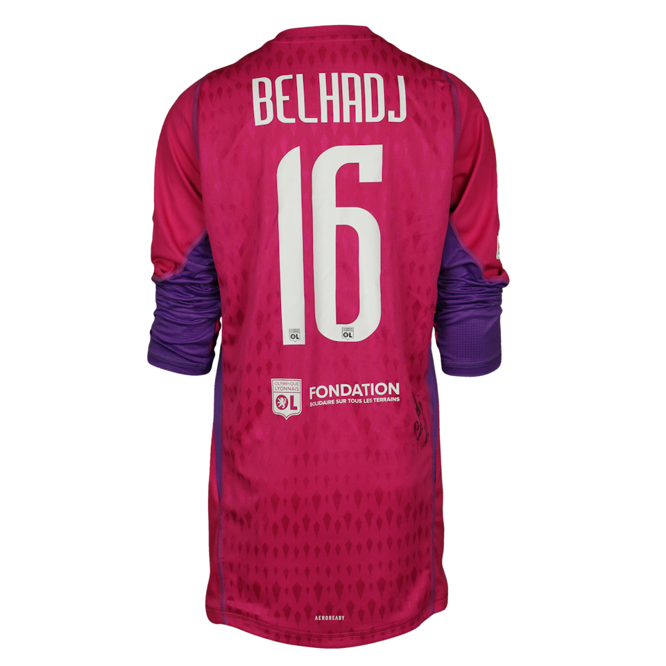 Maillot de Féérine Belhadj (OL Lyonnes)