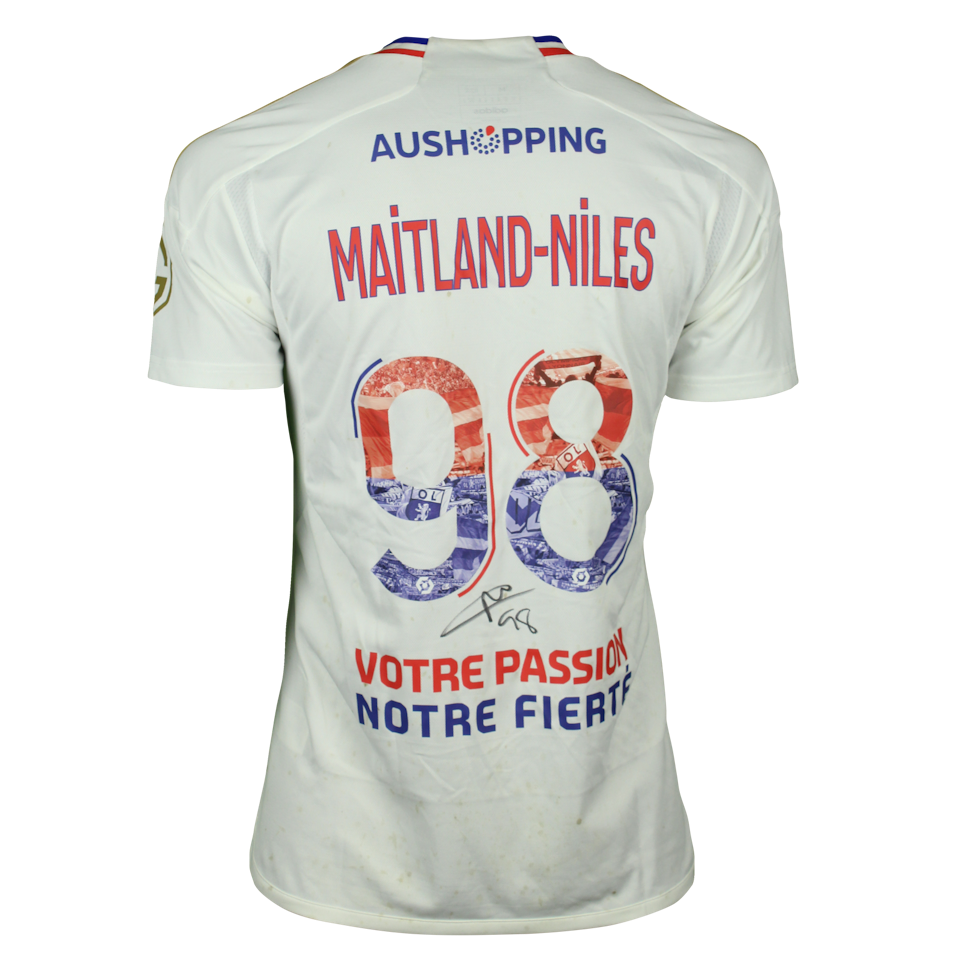 Ainsley Maitland-Niles Olympique Lyonnais camisa.