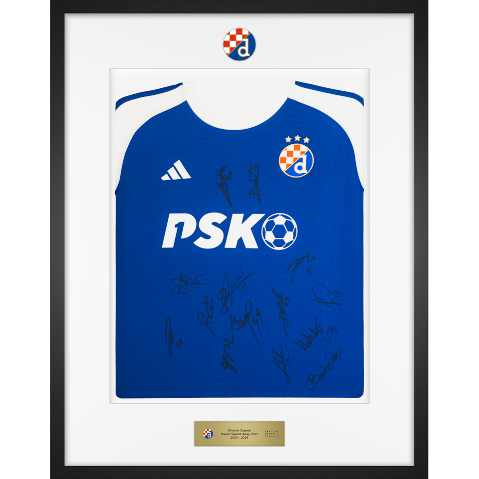 Framed Squad Signed Shirt 