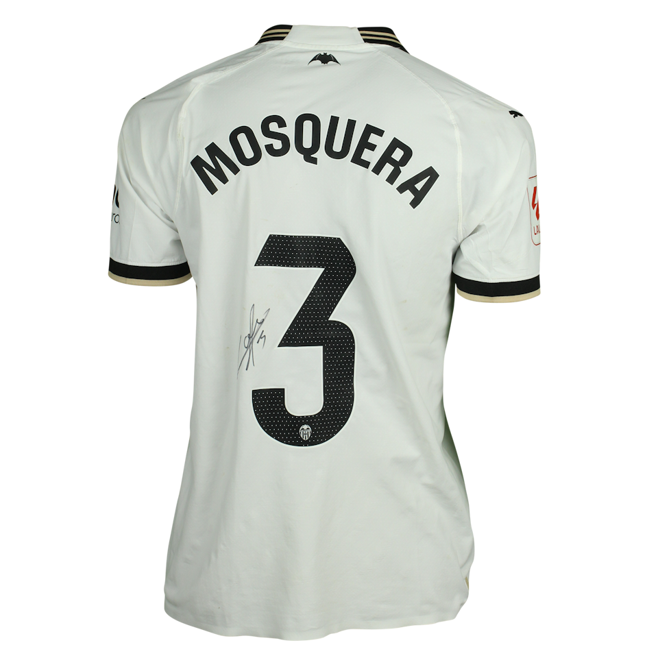 Cristhian Mosquera Valencia CF jersey