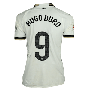 Valencia CF 팀의 Hugo Duro Perales 셔츠