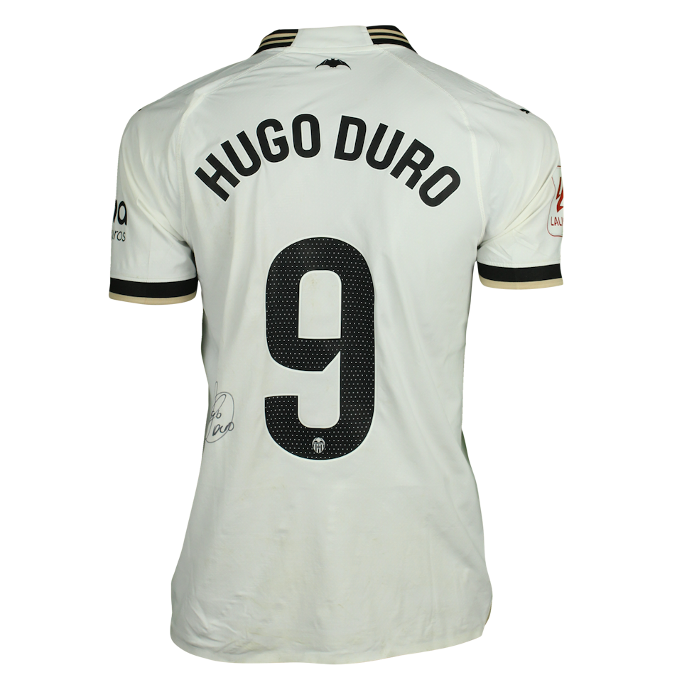 Valencia CF 팀의 Hugo Duro Perales 셔츠