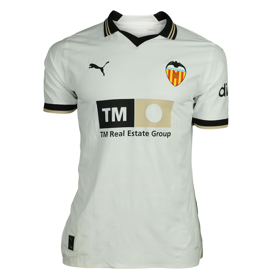 Valencia CF 팀의 Hugo Duro Perales 셔츠