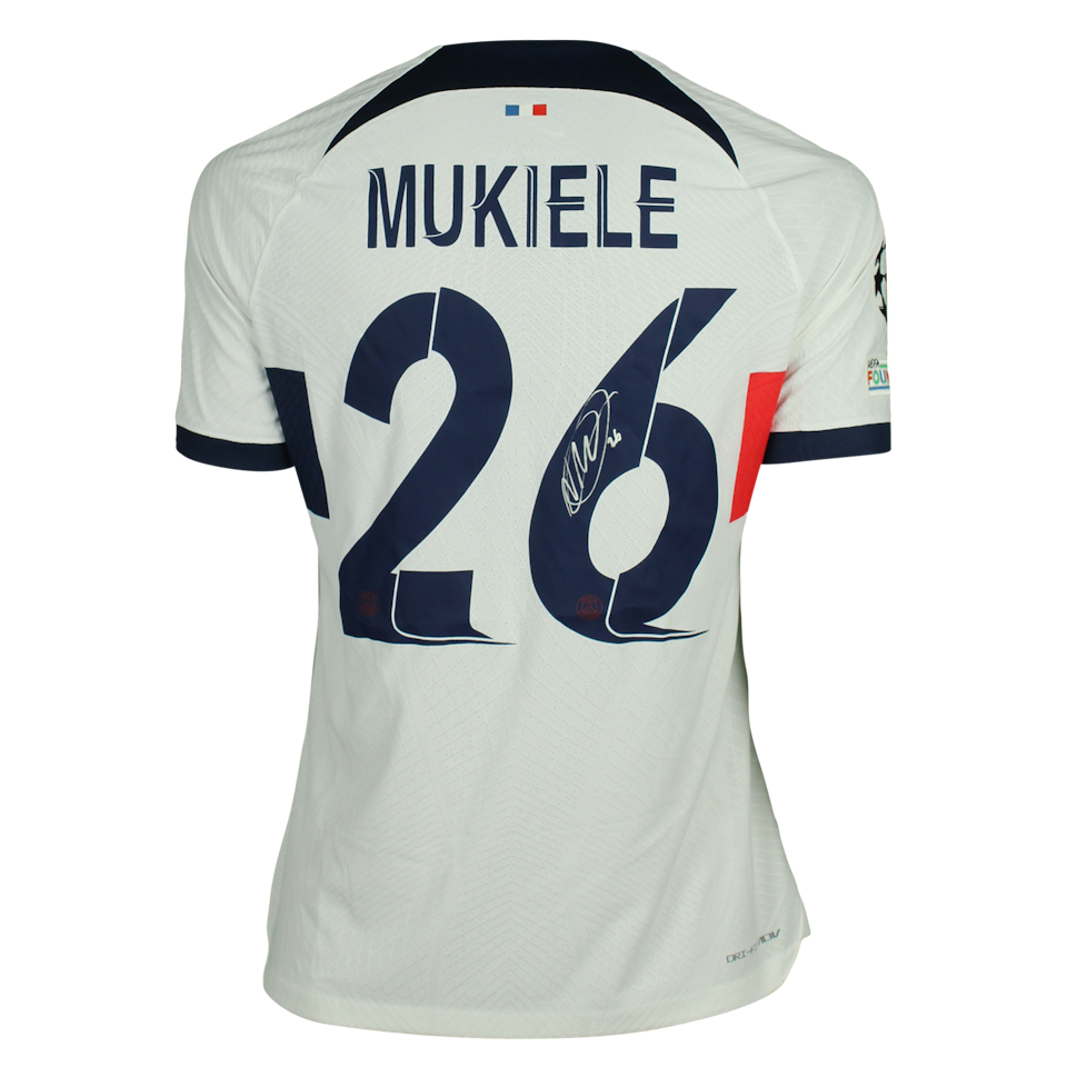 Nordi Mukiele Paris Saint-Germain camisa.