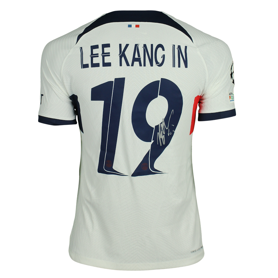 Lee Kang In  Paris Saint-Germain shirt
