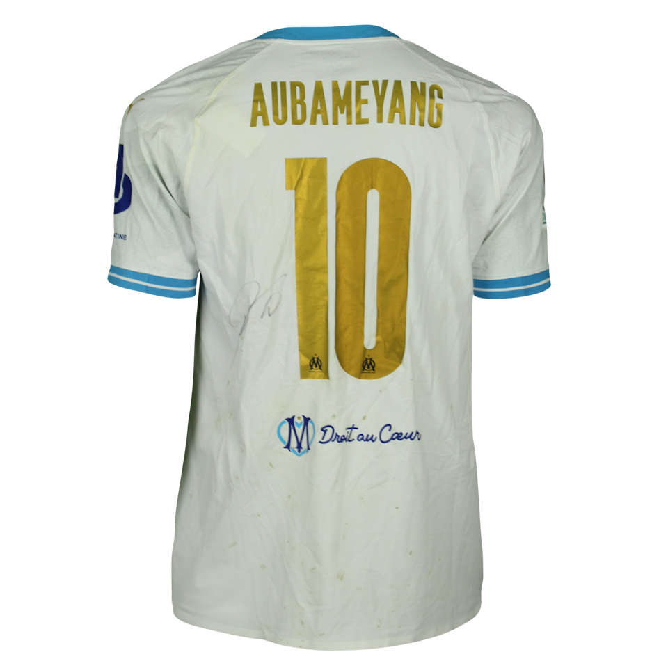 Pierre-Emerick Aubameyang Olympique de Marseille jersey