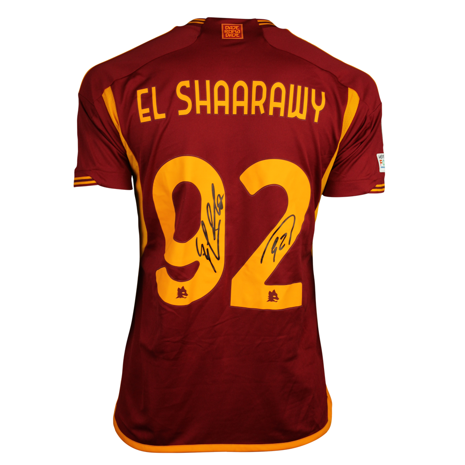 AS Roma 팀의 Stephan El Shaarawy 셔츠