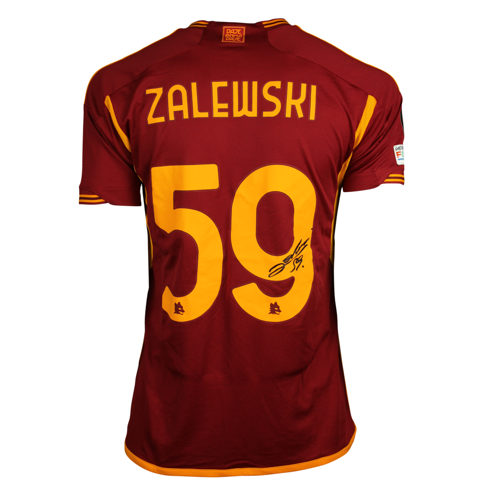 Nicola Zalewski AS Roma shirt