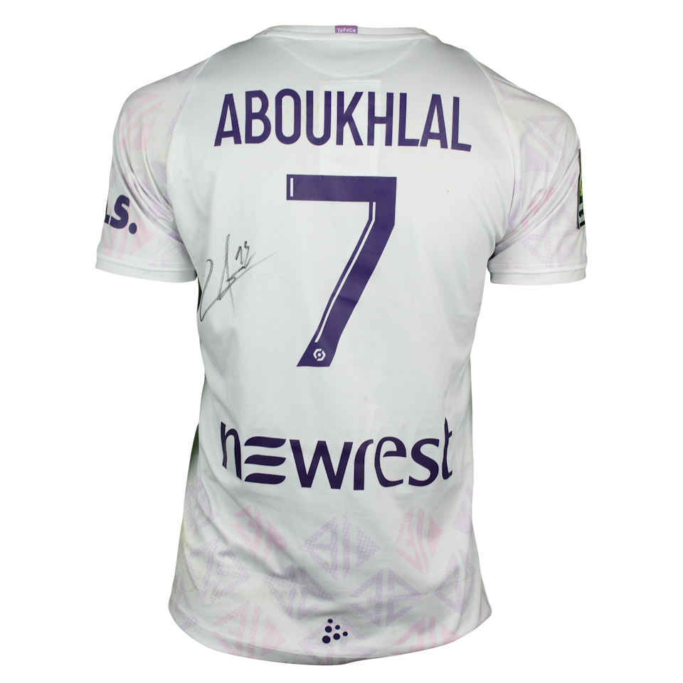 Zakaria Aboukhlal Toulouse FC shirt