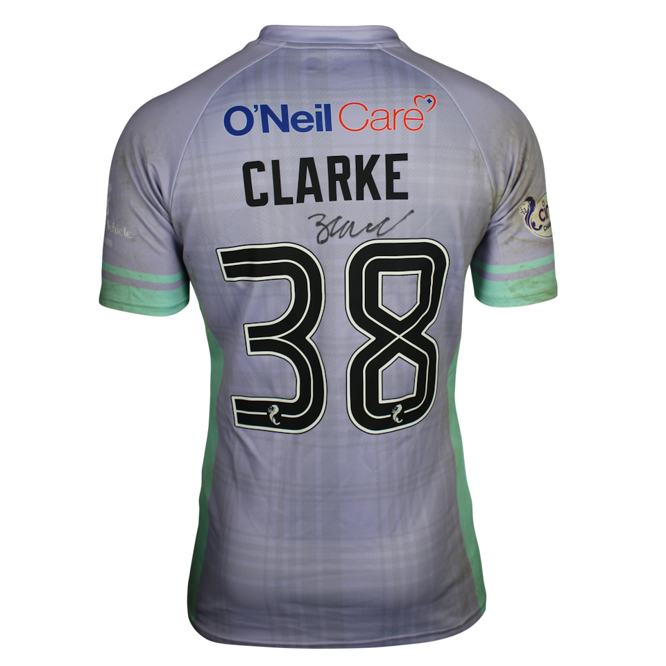 Joshua Clarke Ayr United shirt