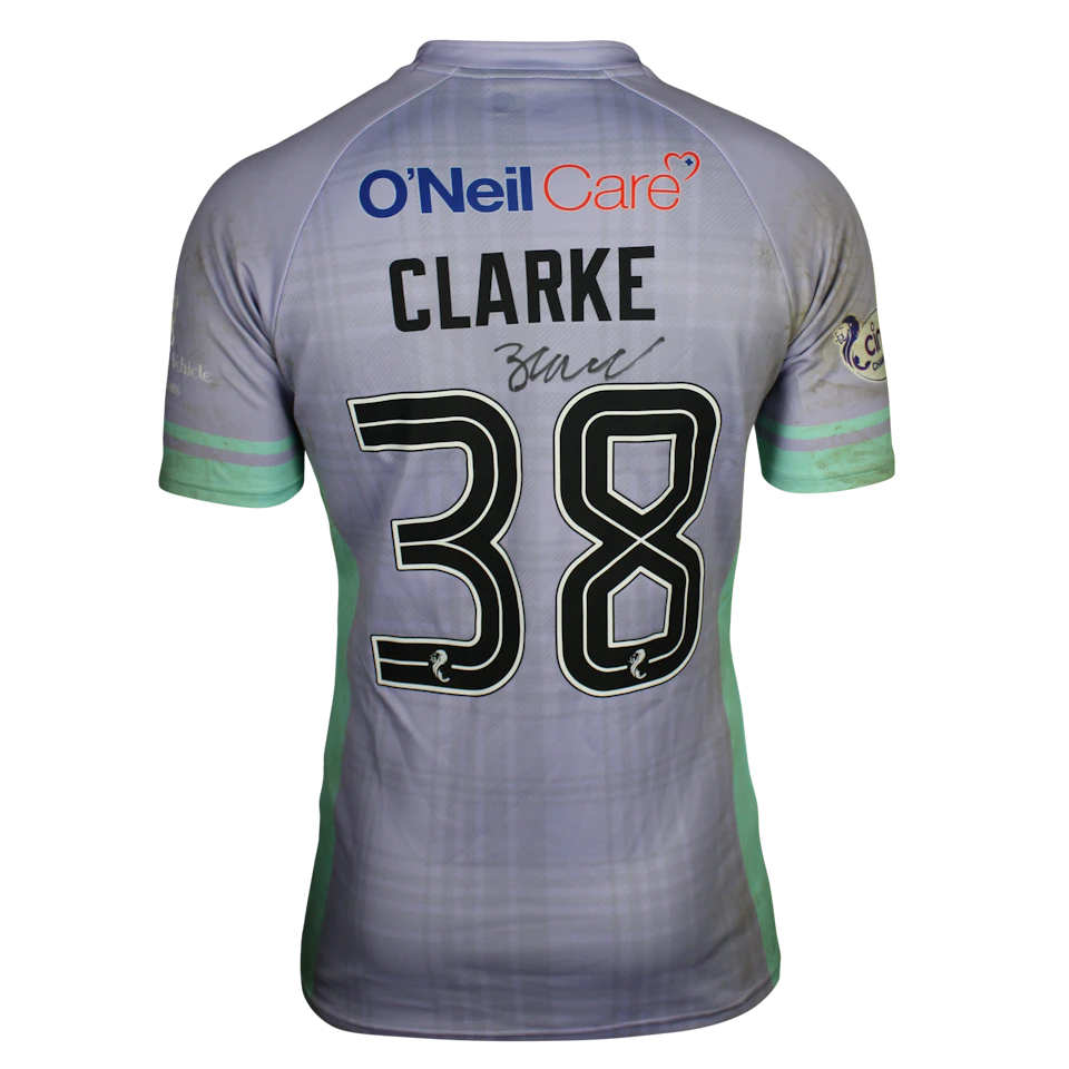 Joshua Clarke Ayr United shirt
