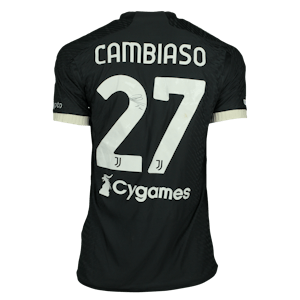 Andrea Cambiaso Juventus FC shirt