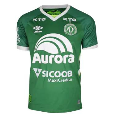 来自Chapecoense的Giovanni Augusto Oliveira Cardoso球衣