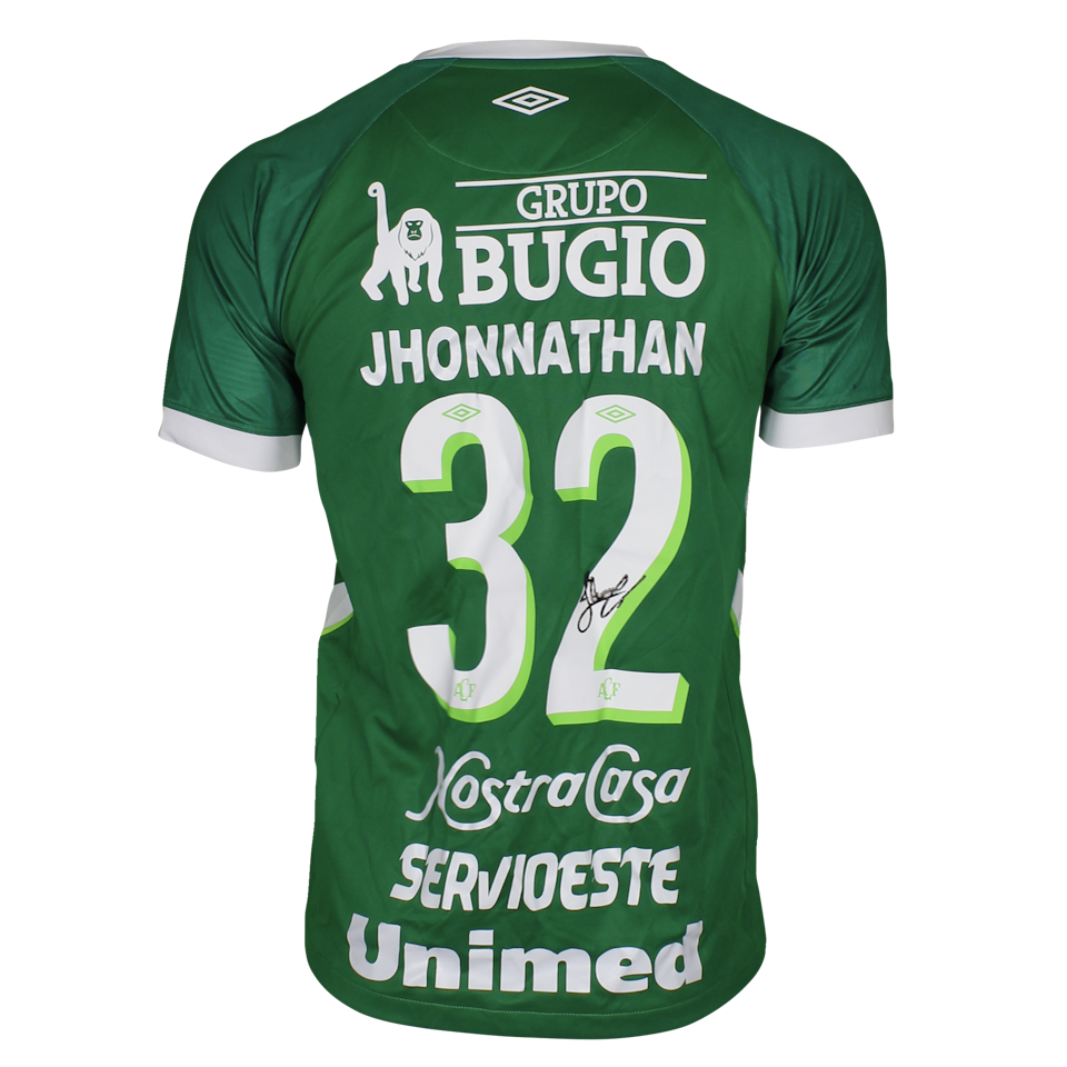 Jhonnathan Espedito Coco Wagner Chapecoense shirt