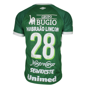 Habraão Lincon do Nascimento Saraiva Chapecoense camisa.