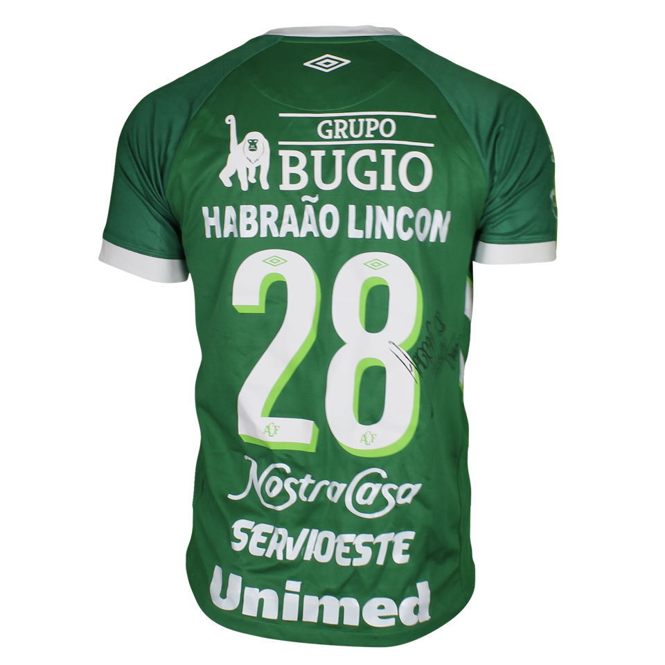 Habraão Lincon do Nascimento Saraiva Chapecoense camisa.
