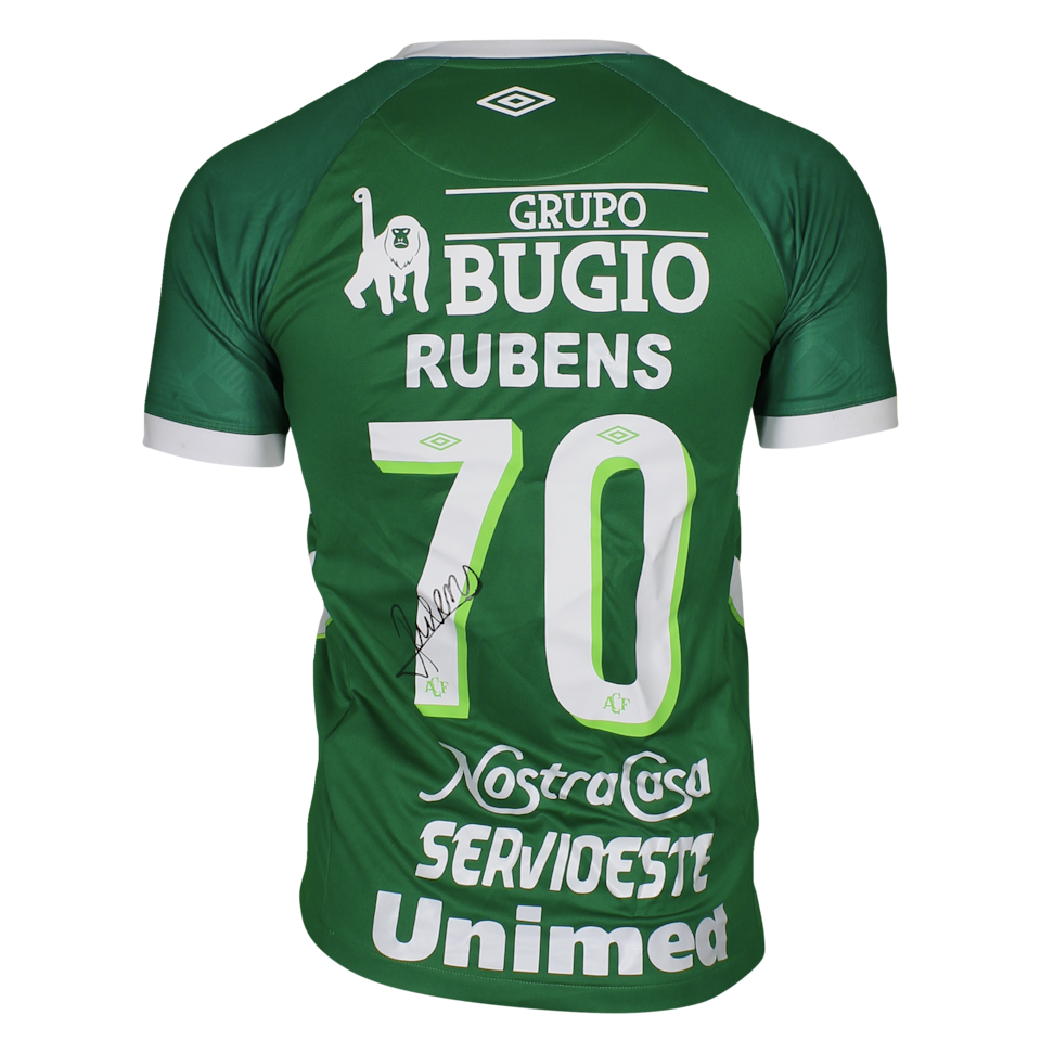 Rubens Tadeu Hartmann Ricoldi Chapecoense camisa.
