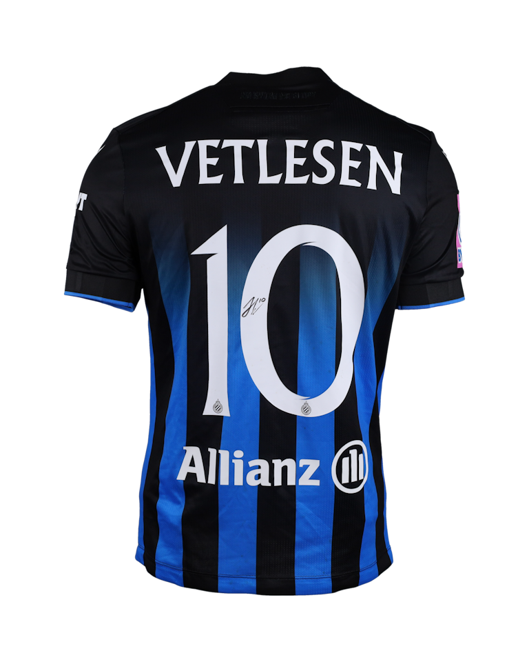 Hugo Vetlesen Club Brugge shirt