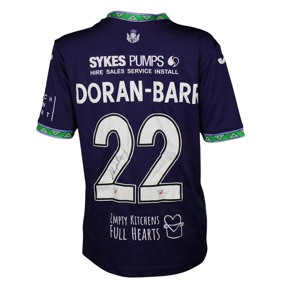 Lauren Doran-Barr Hibernian W shirt