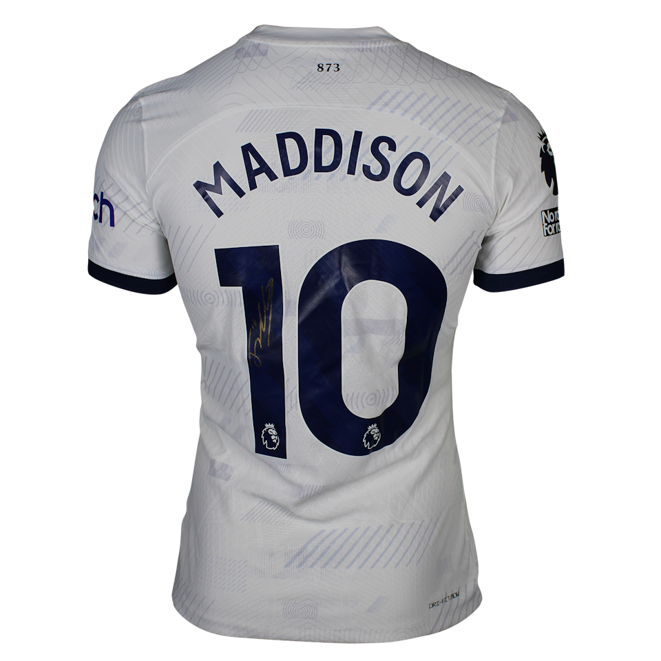 James Maddison Tottenham Hotspur shirt