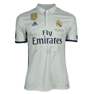 2016/2017 UCL Champions Signed Shirt