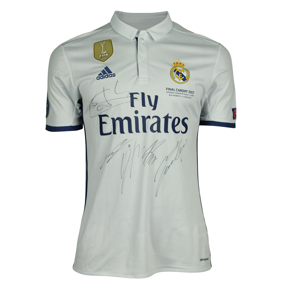 2016/2017 UCL Champions Signed Shirt
